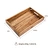 Wood Tray Riser